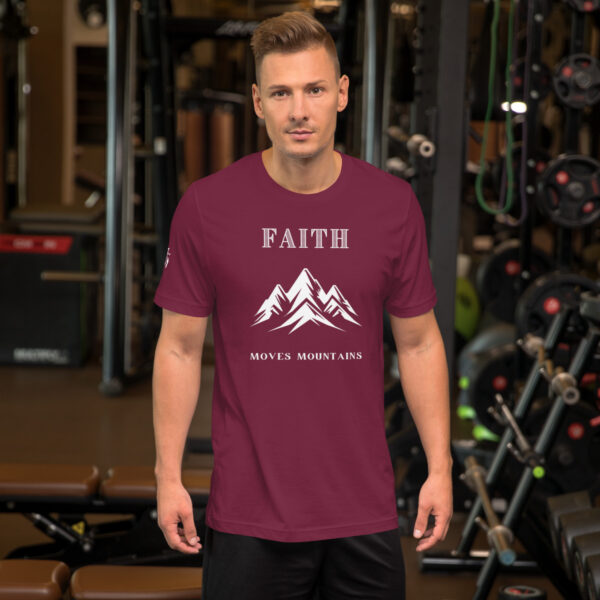 Faith Moves Mountains -  Unisex Tee - Image 9